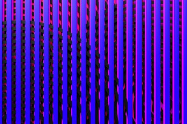 Mor çizginin 3 boyutlu çizimleri. Geometrik arkaplan, dokuma deseni. 