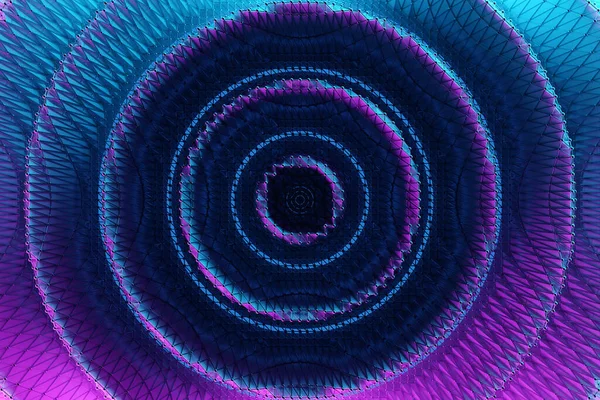 Illustration Blue Pink Circles Set Shapes Monocrome Background Pattern Geometry — Stock Photo, Image
