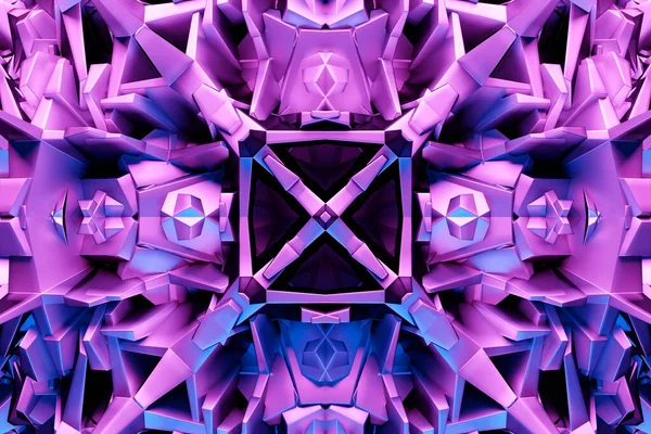 Illustration Psychedelic Background Unique Kaleidoscope Design Beautiful Illustrate Pattern Design —  Fotos de Stock