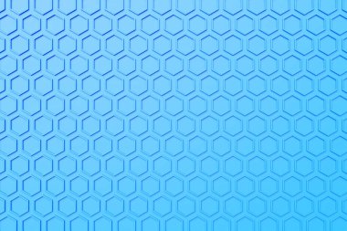  Basit geometrik altıgen şekiller mozaik arkaplan. 3d illüstrasyon