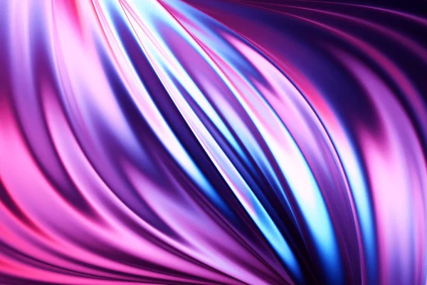 Illustration Purple Stripes Form Wave Waves Futuristic Background — ストック写真