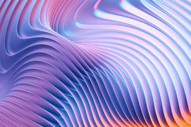 3D rendering. Pink    geometric pattern.  Minimalistic pattern of simple shapes. Bright creative symmetric texture