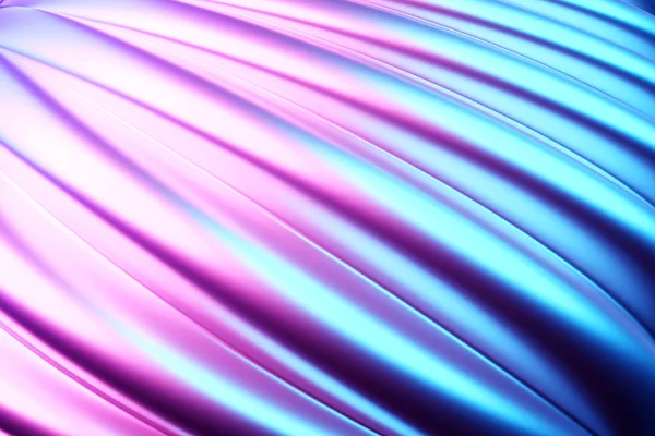 Abstract Geometric Lines Design Element Blue Pink Striped Background Illustration — ストック写真