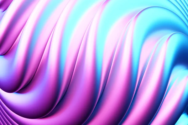 Abstract Geometric Lines Design Element Blue Pink Striped Background Illustration — Foto de Stock