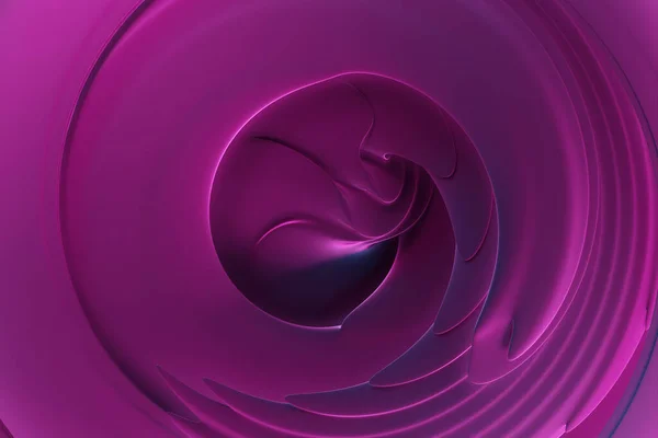 Illustration Pink Stripes Form Wave Waves Futuristic Background — 스톡 사진