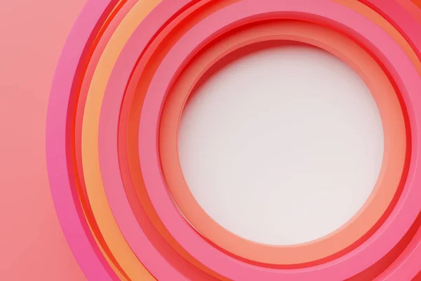 Fondo Colorido Espiral Rayado Abstracto Ilustración — Foto de Stock