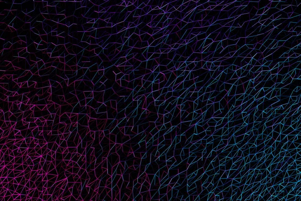 Illustration Rosa Und Blaue Kristalle Muster Auf Einem Monochromen Hintergrund — Stockfoto