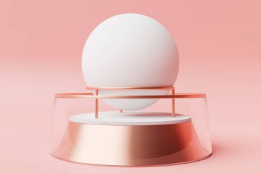 Gerçekçi bileşimlerin 3 boyutlu yorumlanması ilkel. Moda tasarımları için soyut tema. 