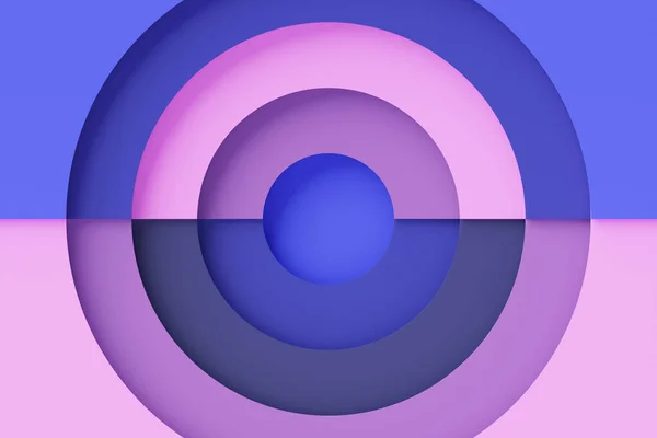 Renderização Abstrato Colorido Redondo Fractal Portal Abstrato Espiral Redonda — Fotografia de Stock
