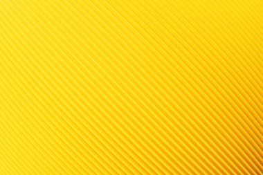 3D illustration  yellow stripes in the form of wave waves, futuristic background.