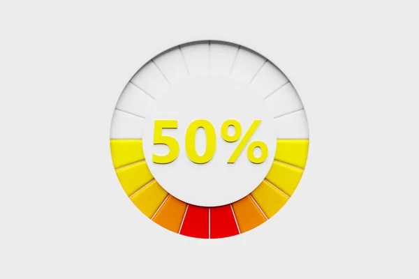 Illustration Kontrollpanel Ikon Med Indikator Normalt Riskkoncept För Hastighetsmätare Kreditbetygsskala — Stockfoto