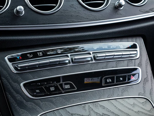Nowosibirsk Russland September 2023 Mercedes Benz Klasse Klimaanlage Aus Nächster — Stockfoto