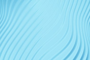 Abstract  gradient and geometric stripes pattern. Linear  blue    pattern, 3D illustration.