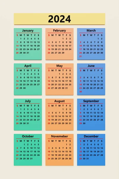 Simple calendar layout for 2021. The week starts on Monday.