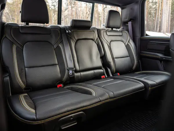 Novosibirsk Russia November 2023 Dodge Ram Trx Clean Car Interior — Stock Photo, Image