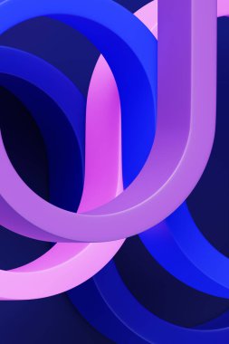 Renkli soyut arka plan. Duvar kağıdı, afiş, sunum, arkaplan, 3d illüstrasyon için şablon