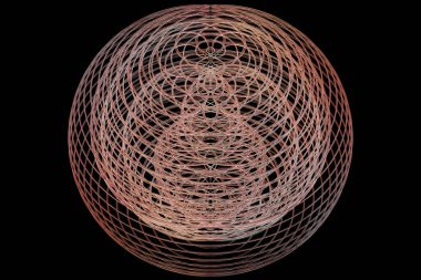 Çeşitli turuncu çizgili, akış çizgileri olan soyut bir arkaplan. Poster, kapak, konsept tasarım, afişler, sunumlar için arıza efekti.