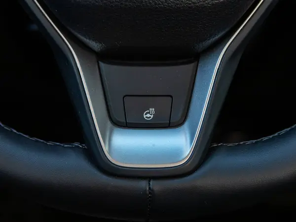 Novosibirsk Ryssland Mars 2024 Honda Accord Närbild Bild Bilens Styrande — Stockfoto