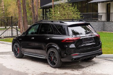 Novosibirsk, Rusya - 01 Haziran 2024: Mercedes-Benz GLE AMG 63
