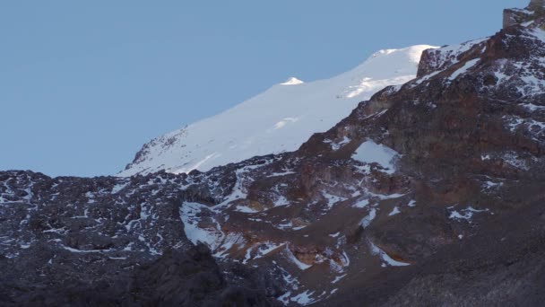 Der Pico Orizaba Nationalpark Beherbergt Den Höchsten Berg Mexikos Hochwertiges — Stockvideo