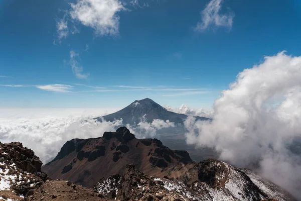 Volcán Popocatepetl Activo México Foto Alta Calidad — Foto de Stock