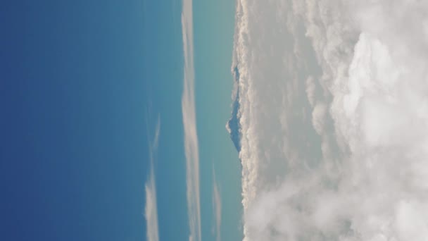 Fumarola Sair Cratera Vulcão Popocatepetl Imagens Alta Qualidade — Vídeo de Stock