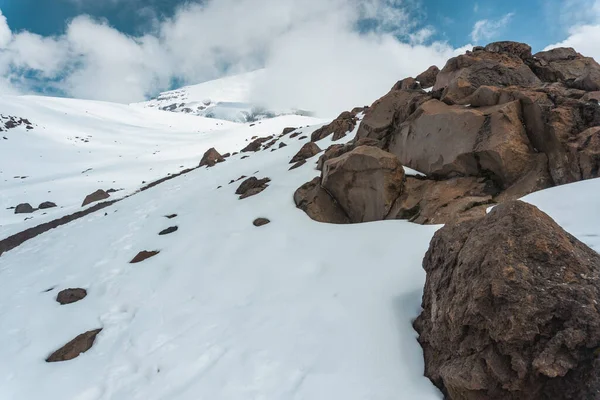 Vulcano Chimborazo Punto Più Vicino Sole — Foto Stock