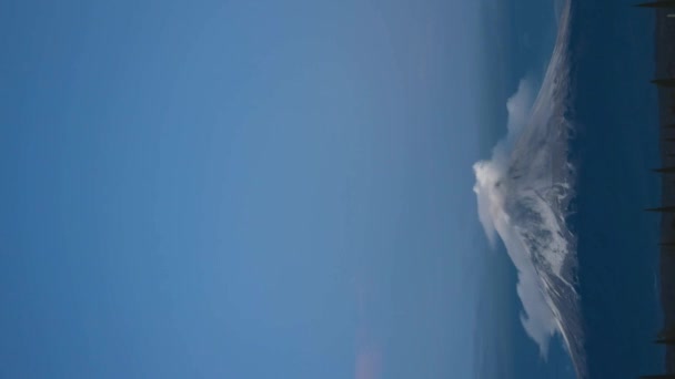Upływ Czasu Fumarolef Wychodzi Wulkanu Popocatepetl — Wideo stockowe