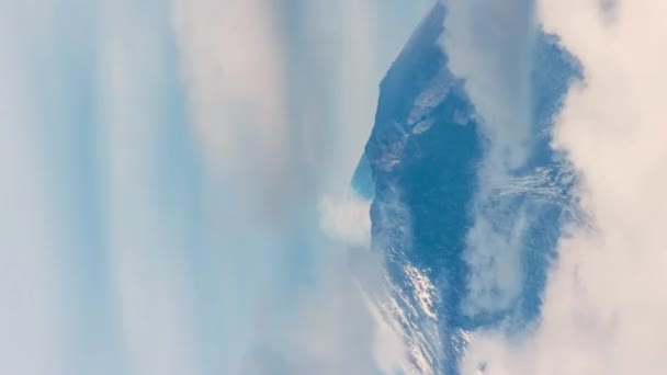 Upływ Czasu Wulkanu Popocatepetl Meksyku — Wideo stockowe