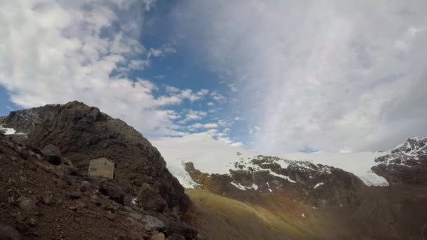 Ruales Oleas Berge Yakınlarındaki Cayambe Volkanı Yüksek Kalite Görüntü — Stok video