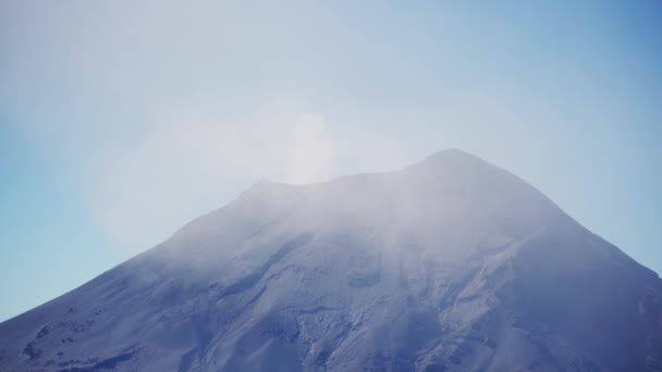 Vulcano Popopocatepetl Puebla Messico — Video Stock