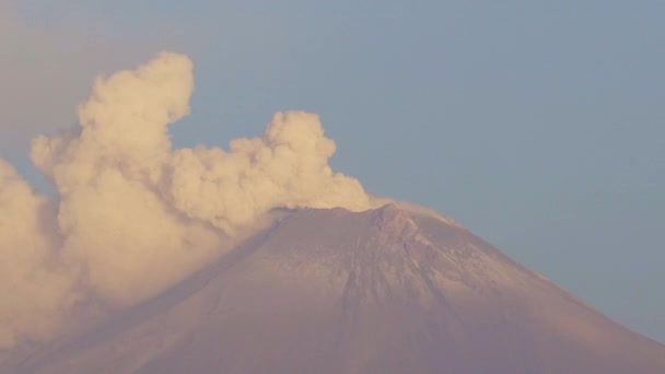 Naturwunder Popocatepetl Und Seine Faszinierenden Fumarolen Video — Stockvideo
