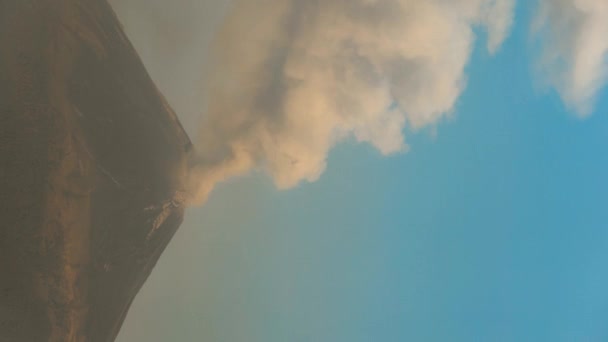 Maravilhas Naturais Popocatepetl Suas Fascinantes Fumarolas Vídeo — Vídeo de Stock