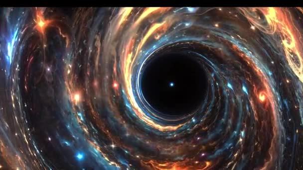 Explorer Univers Animation Fascinante Surréaliste Boucle — Video