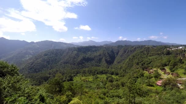 大自然的美丽 墨西哥普埃布拉扎卡特兰山脉的风景景观 — 图库视频影像