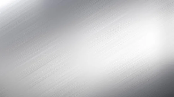 Gebürstetes Aluminium Textur Der Generation Metall Grau Silber — Stockfoto