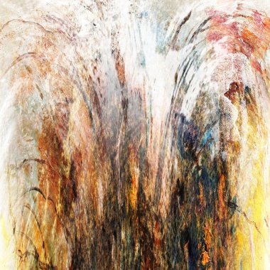 Modern sanat vuruşları. çağdaş sanat eserleri. Renkli boya darbeleri. Soyut arkaplanda fırça darbeleri. fırça darbeleri.