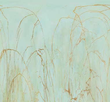 Yeşil ve sarı çimenler