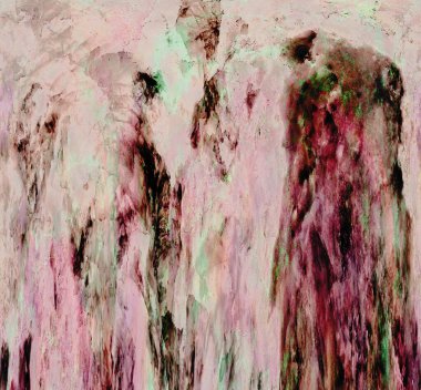 Modern sanat. Renkli çağdaş sanat eserleri. Renkli boya darbeleri. Soyut arkaplanda fırça darbeleri. fırça boyası.