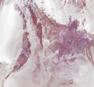 Mermer elementlerle soyut suluboya arkaplan dokusu