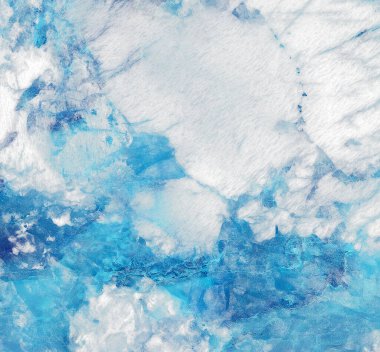 mavi suluboya soyut doku arkaplanı