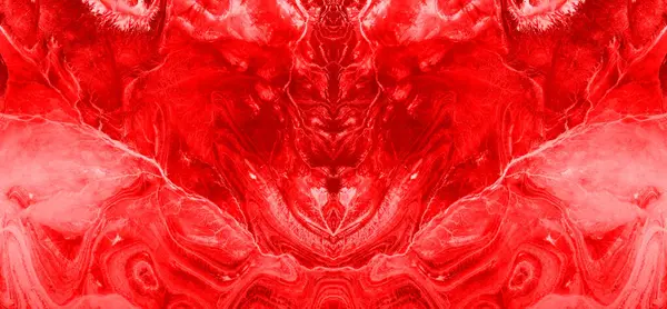 Jasny Czerwony Abstrakcyjny Tekstury Tło Akwarela — Zdjęcie stockowe