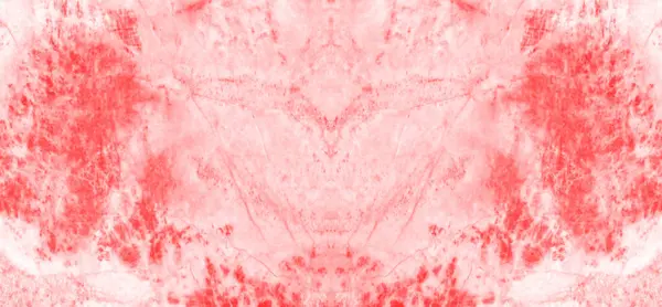 Red Tie Dye Print Red Artistic Paint Red Dirty Grunge — Stock Photo, Image