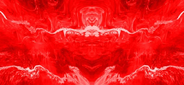Fond Art Abstrait Rouge — Photo