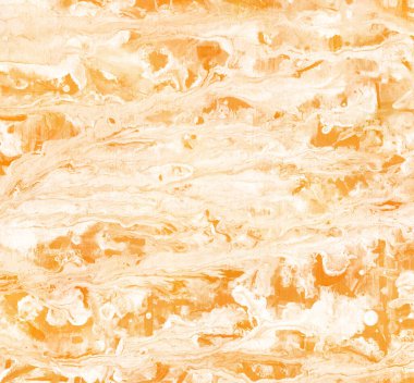 sulu boya boyama doku ile turuncu arka plan