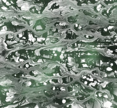 yeşil akrilik boya deseni, soyut arkaplan