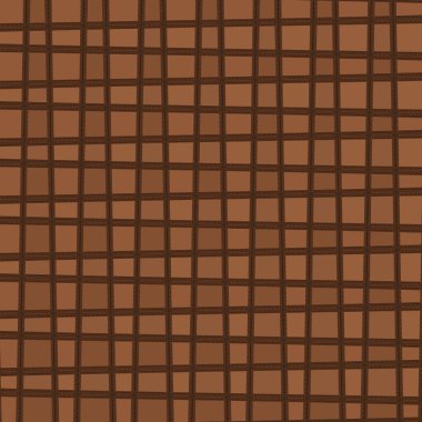 Kahverengi ve bej desenli tüvit kumaşı kontrol edin. Çeşitli zigzag yüzeyinin soyut arkaplanı. Farklı renklerde doğal kaotik doku, ahşap desen, ahşap desen, ahşap desen..