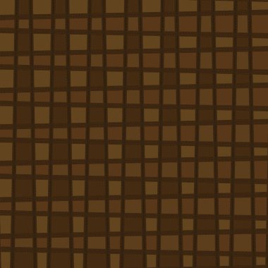 Kahverengi ve bej desenli tüvit kumaşı kontrol edin. Çeşitli zigzag yüzeyinin soyut arkaplanı. Farklı renklerde doğal kaotik doku, ahşap desen, ahşap desen, ahşap desen..