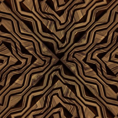 Kahverengi ve bej desenli tüvit kumaşı kontrol edin. Çeşitli zigzag yüzeyinin soyut arkaplanı. Farklı renklerde doğal kaotik doku, ahşap desen, ahşap desen, ahşap desen..