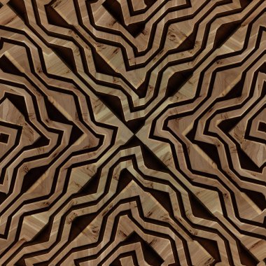 Kahverengi ve bej desenli tüvit kumaşı kontrol edin. Çeşitli zigzag yüzeyinin soyut arkaplanı. Farklı renklerde doğal kaotik doku, ahşap desen, ahşap desen, ahşap desen..